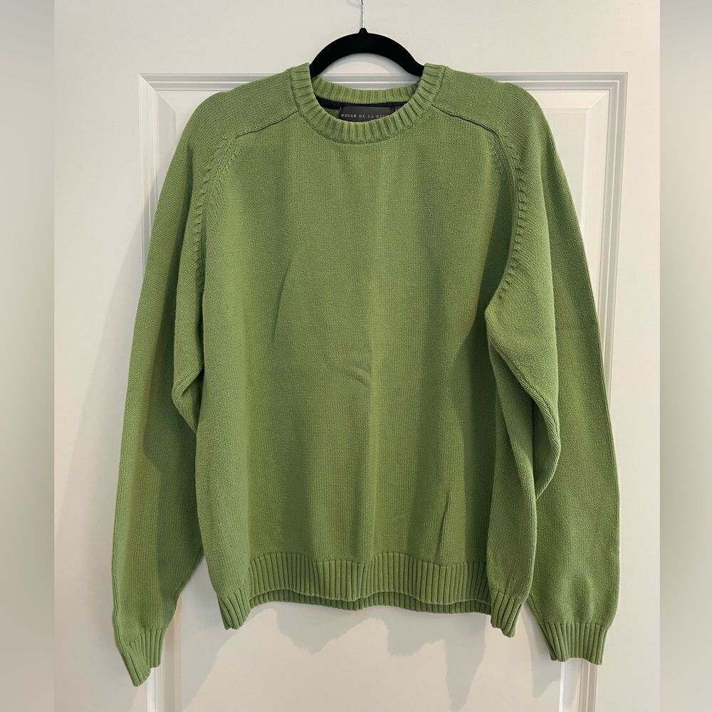 EUC Oscar De La Renta Men’s Sweater Green Sz. XL